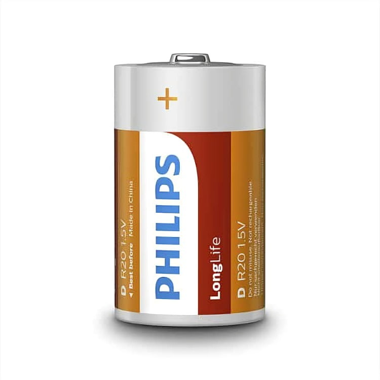 Philips - Pila De Carbon D