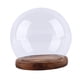 thumbnail image 1 of Cúpula De Cristal Tipo Campana Con Base, Expositor De Mesa, Cúpula Tipo Globo De Cristal De 10cm, 1 of 5