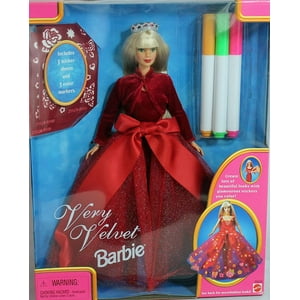 Muñeca Barbie 20528 1998 Muy Terciopelo