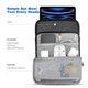 thumbnail image 3 of Bolso para Tablet Dadanism 35 cm MacBook Neo 13" Gris Oscuro, 3 of 9
