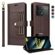 thumbnail image 2 of FOXDOCK Funda tipo Cartera para Xiaomi POCO F6 Pro 5G – Cubierta de Cuero PU con Múltiples Ranuras, Bolsillo para Efectivo y Correa de Muñeca, 2 of 6