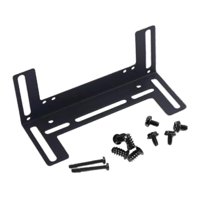 Magideal - Soporte De Ventilador De Disipador De Calor Para Pc, Soporte De Retención De Enfriador De Cpu, Actualización, Fácil De Usar, De Montaje De Ventilador Negro