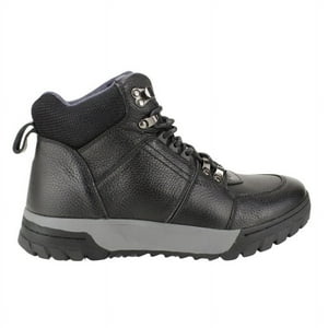 Botín Nat Geo Outdoor Cuero Texturado Negro