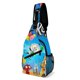 thumbnail image 1 of Rob el Robot Riñonera Bandolera con Estampado Integral para Hombres y Mujeres, Bolso Cruzado Gráfico de Tendencia, Mochila de Hombro Streetwear para Ciclismo y Deportes, Riñonera Versátil Casual, 1 of 6