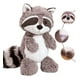 thumbnail image 1 of Peluche Mapache Gris Encantador Mapache Lindo Suave Muñeco 28cm, 1 of 6