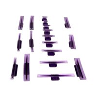 Ioensy - Juego De Lengüetas Extractoras De Eliminación De Abolladuras De Coche Kits De Herramientas De Reparación De Eliminación De Abolladuras De Coche Universal 18 Uds