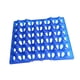 thumbnail image 2 of Contenedor De Huevos De Granja Transporte De Larga Distancia Porta Huevos De Plástico Transpirable Azul, 2 of 6