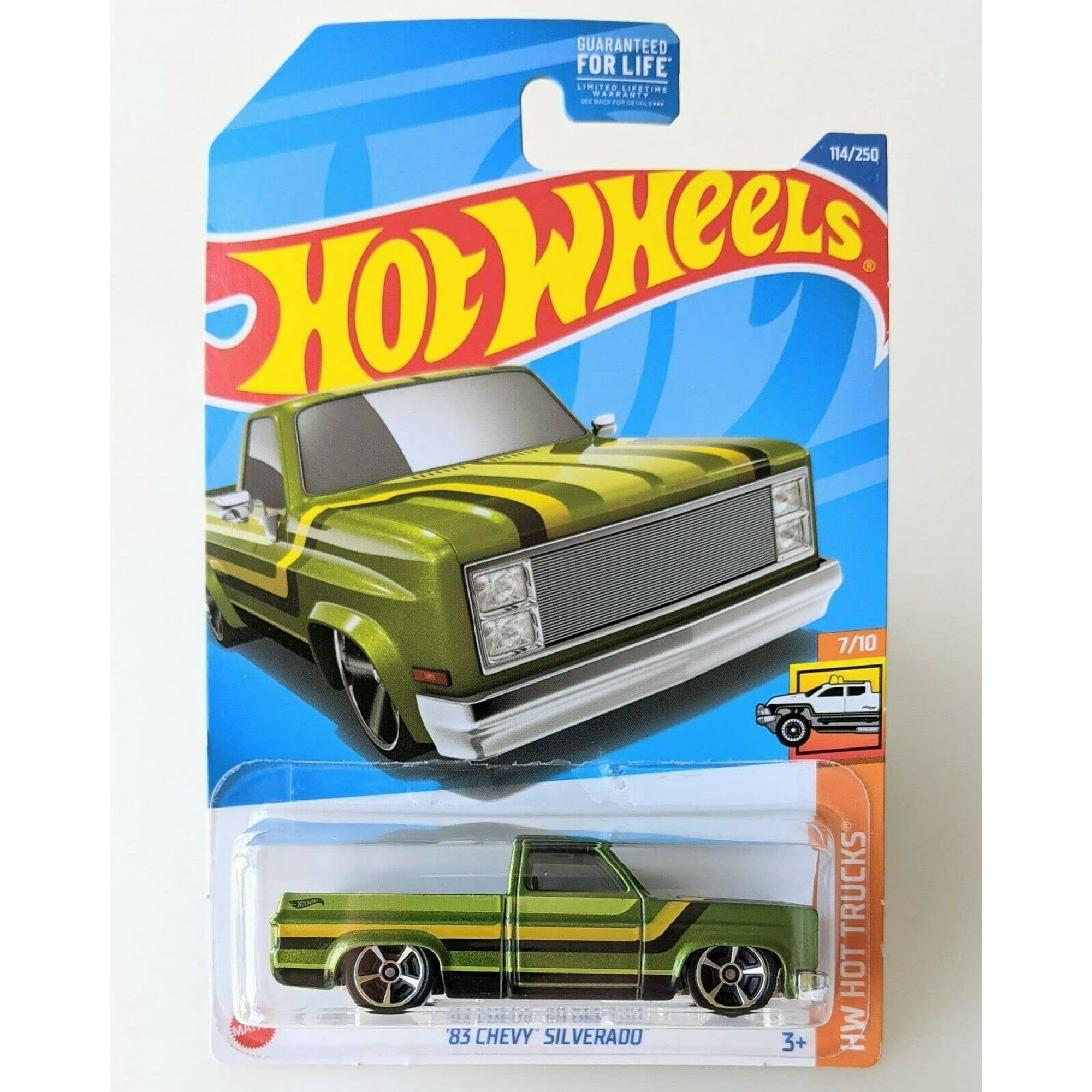 Camión Fundido A Presión Hot Wheels '83 Chevy Silverado Hw Hot Trucks