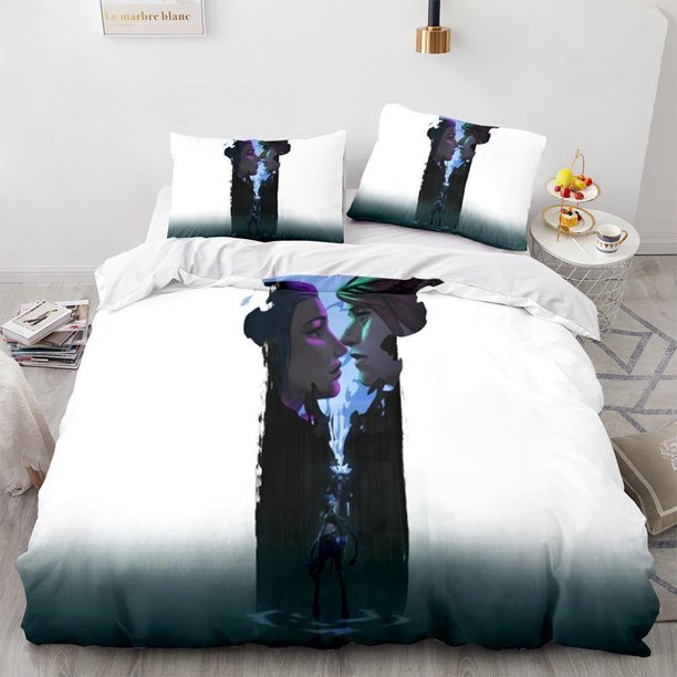New Game League of Legends Bedding Set Single Twin Full Size Bed Set Adult Kid Bedroom Duvet cover Sets Home Textiles Bed Sheets