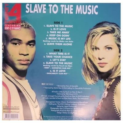 Twenty 4 Seven - Slave To The Music (blue Clear Vinyl) | Vinilo