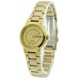Reloj Seiko De Vestir Automático 5 Syme58K Dorado Tono Dorado Tintes Acero