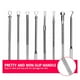thumbnail image 3 of 4Pcs/set Acne Blackhead Remover Comedone Black Spot Pimple Blemish Remover Skin Care Women Beauty Acne Treatment Pore Cleanser, 3 of 3