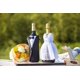 thumbnail image 4 of Cobertura para Botella de Vino ULA en Tul Blanco para Bodas, 4 of 6