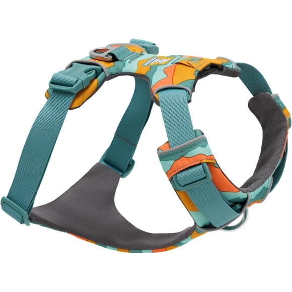 Arnés para perros, con estampado reflectante, acolchado, de gama delantera, tamaño pequeño