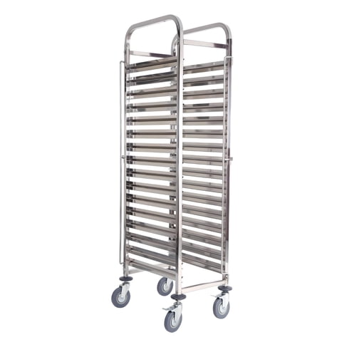 Prochef - Carro Bandejero 15 Bandejas Gn 1/1. Acero Inoxidable