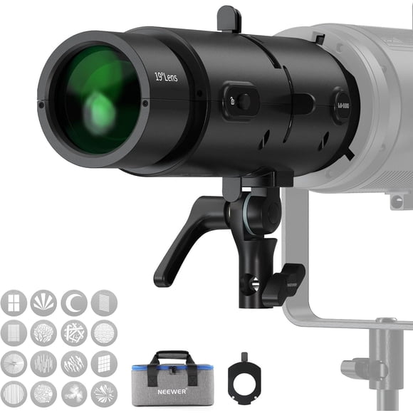 Spotlight Optical Snoot NEEWER LS-300 para montura Bowens de 300 W
