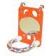 thumbnail image 1 of Espejo Para Pájaros Con Soporte De Percha De Cuerda, Accesorios Para Jaula De Pájaros Para Tortolitos, 1 of 5