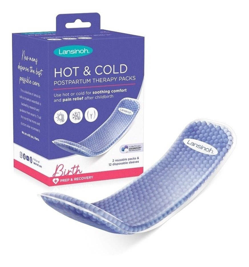 Lansinoh - Pad Perineal Para Alivio Del Dolor, Terapia Frío/Calor.
