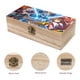 thumbnail image 3 of Mega Man Caja Organizadora de Madera Rústica - Caja Decorativa Multifuncional para Escritorio, Hogar, Oficina, Joyas y Manualidades, 3 of 6