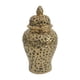 thumbnail image 1 of Tarro De Jengibre De Porcelana Con Tapa, Jarrón De Cerámica Para Mesa De Fiesta, Centro De Mesa, Hogar, Dorado, 1 of 3