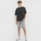 thumbnail image 4 of Polera Hombre Oversize Negro Lisa Corona, 4 of 5