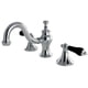 thumbnail image 1 of Grifo Kingston Brass KC7161PKL de lavabo de instalación amplia, cromo pulido, 1 of 9