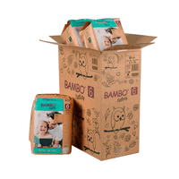 Bambo Nature - Caja Pañales Ecológicos Ecofriendly Talla Xxl, 120Uni