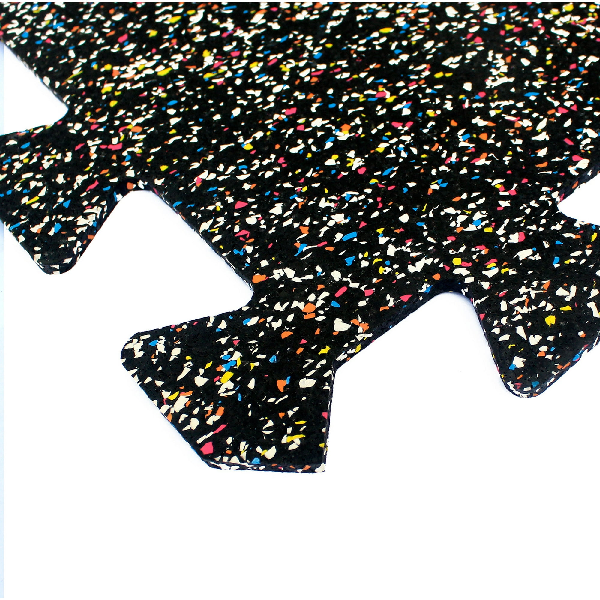 Qrubber - Plancha Epdm Gym Puzzle Mix Color - 1mx1mx6mm