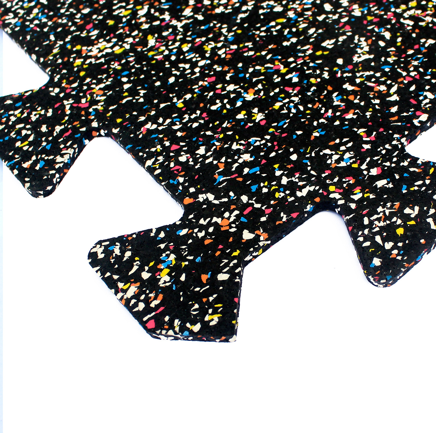 Qrubber - Plancha Epdm Gym Puzzle Mix Color - 1Mx1Mx6Mm