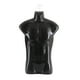 thumbnail image 4 of Colgador De Maniquí Masculino, Soporte De Moda, Forma De Vestido De Torso Para Espectáculos, Ventana, Venta Al Por Menor, Negro, 4 of 5