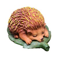 Magideal - Estatua De Erizo Fariy, Escultura De Jardín, Estatuilla De Resina Realista, Escultura De Erizo De Jardín Para Patio, Regalo De Inauguración De La Casa