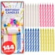 thumbnail image 1 of Velas Hampton Distribution - Pack de 144 multicolores, 1 of 9