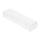 thumbnail image 1 of Florero Rectangular Florero De Acrílico Florero Para Mesa Centro De Mesa Hogar Boda 45x10x6.5cm 22 Agujero, 1 of 5