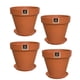 thumbnail image 1 of Set de 4 Maceta Kony 19cm Terracota y sus platos, 1 of 3