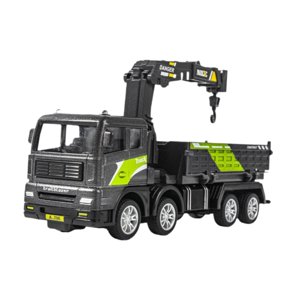 Magideal - Coche En Miniatura De Aleación De Simulación, Vehículo De Construcción, Vehículo De Construcción Fundido A Presión, Vehículo De Ingeniería De Juguete, Volquete De Grúa