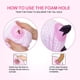 thumbnail image 3 of Pañales desechables para perros hembras, cachorros y gatos, color rosa, 12-36 unidades, con orificio ajustable para la cola., 3 of 5