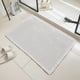 thumbnail image 1 of suxuMhao Tapetes de Baño de Waffle Blancas 61 X 92cm, Tapete de Baño Lavable, Tapetes Antideslizantes para Baño, Tapete de Decoración Boho para Baño, Tapete de Piso Suave y Absorbente para Uso en, 1 of 4