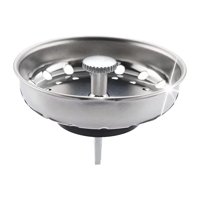 Magideal - Filtro De Cesta Para Fregadero, Filtro De Agua, Tapón De Repuesto Para Baño Y Baño, Recogedor De Pelo, Tapón Para Fregadero, Accesorios Para Fregadero Argén