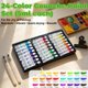 thumbnail image 4 of Set de pintura acuarela genérico de 24 colores con kit de viaje de 8 piezas, 4 of 7