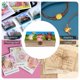 thumbnail image 5 of Mundo de Palabras Caja Organizadora de Madera Rústica - Caja Decorativa Multifuncional para Escritorio, Hogar, Oficina, Joyas y Manualidades, 5 of 6