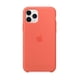 thumbnail image 1 of Funda para teléfono Apple iPhone 11 Pro de silicona, color clementina, 1 of 2