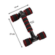 thumbnail image 2 of Par De Barras Push Up Stand Antideslizantes Para Flexiones, 2 of 2