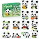 thumbnail image 1 of Set de Bloques de Construcción APENGBAOL 12 Pandas Micro Mini, 1 of 6