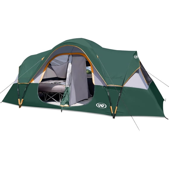 Carpa UNP 10 Personas 2 Habitaciones 216x108x78cm Impermeable
