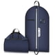 thumbnail image 1 of 2 paquetes de 40 pulgadas de traje bolsa bolsa de ropa para viajes y almacenamiento, bolsas de ropa para colgar ropa con cremallera y ventana transparente visible, negro, 1 of 3