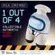 thumbnail image 2 of Among Us Plush Buddy White Crewmate The Chef 8" Video en línea, 2 of 7