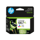 thumbnail image 1 of HP 667XL Tri-color Ink Cartridge 330 PAGES, 1 of 2