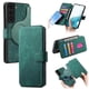 thumbnail image 1 of Funda Billetera Magnética para Samsung Galaxy S22 Soporte Tarjetas Desmontable Verde, 1 of 6