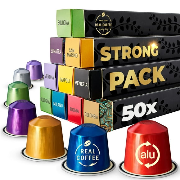 Pack 50  compatibles para nespresso Real Coffee