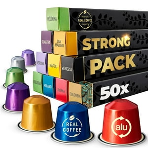 Pack 50 Compatibles Para Nespresso Real Coffee